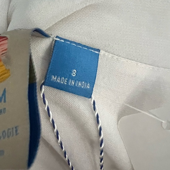 Farm Rio for Anthropologie Quintana Floral Applique Maxi Dress Size 8 NWT - Picture 10 of 13